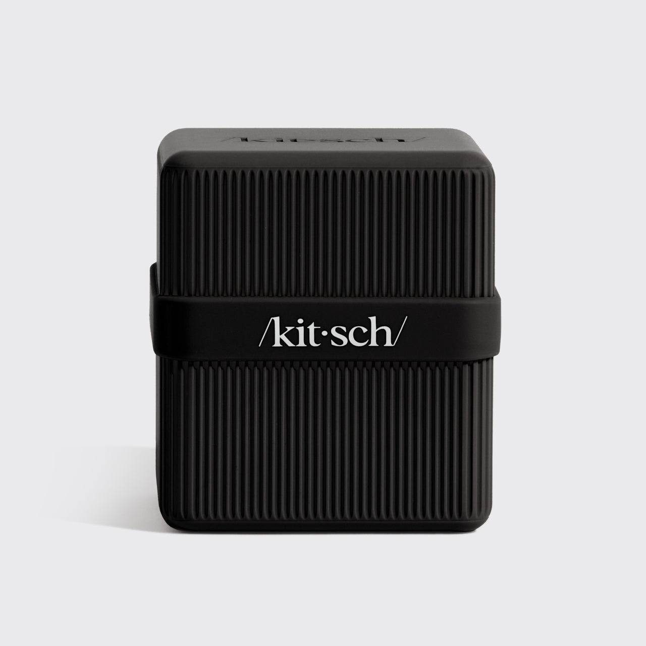 2-Compartment Travel Case - Black