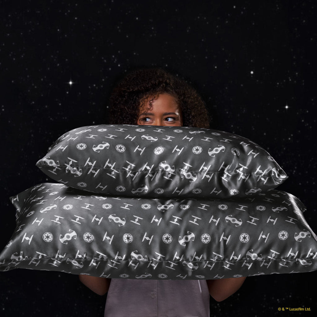 Star Wars™ & Kitsch Satin Pillowcase in Galactic Empire 4 Pack
