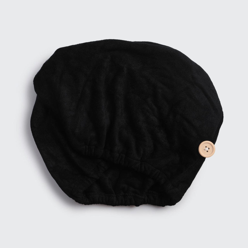 Microfiber Hair Towel - Black